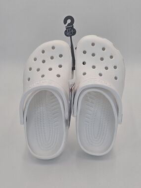 Crocs Classic Clog Unisex White Size Women's 6 Youth 4